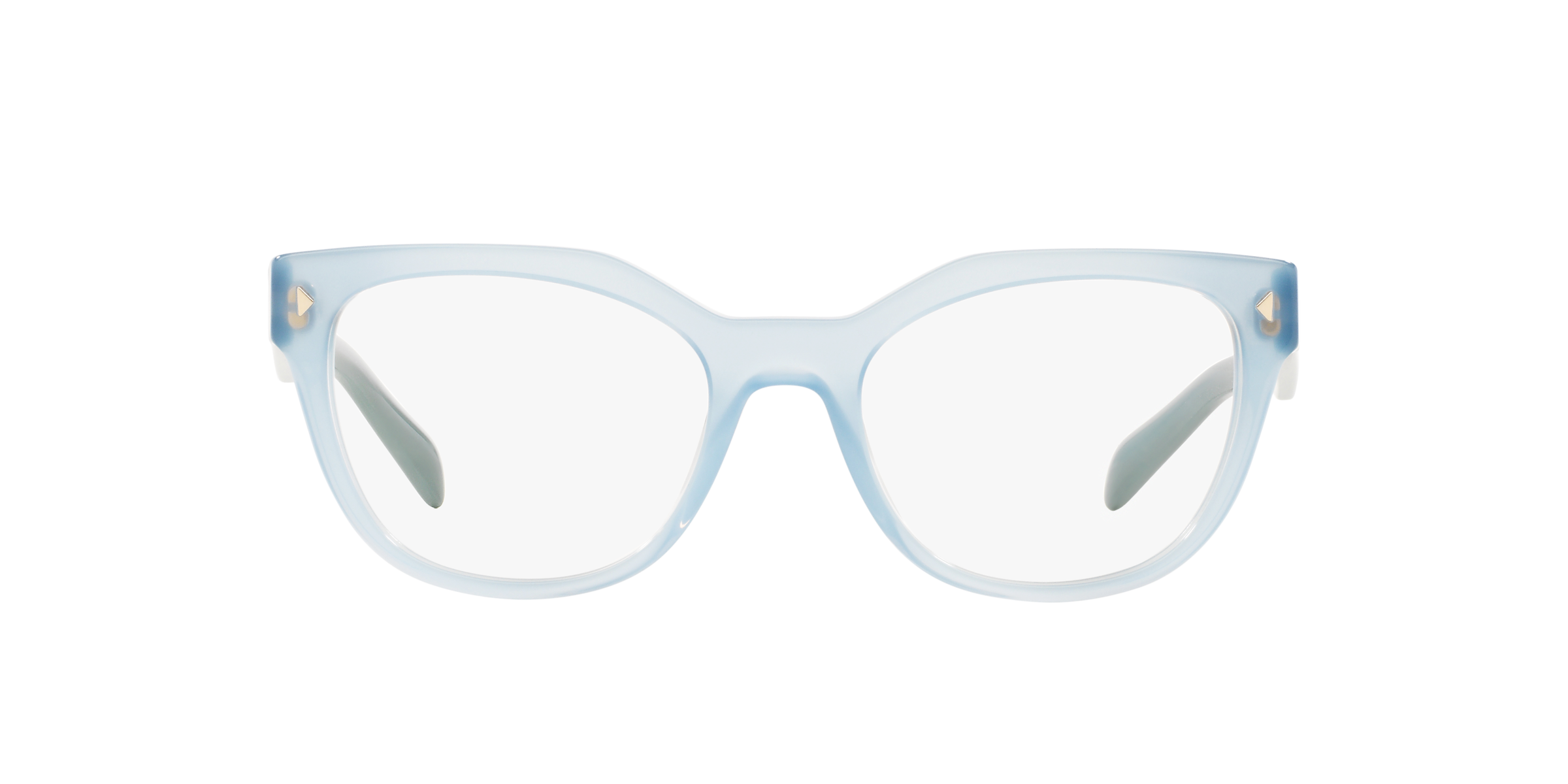 Prada PR 21SV Opal Azure UEX1O1 three-quarter view