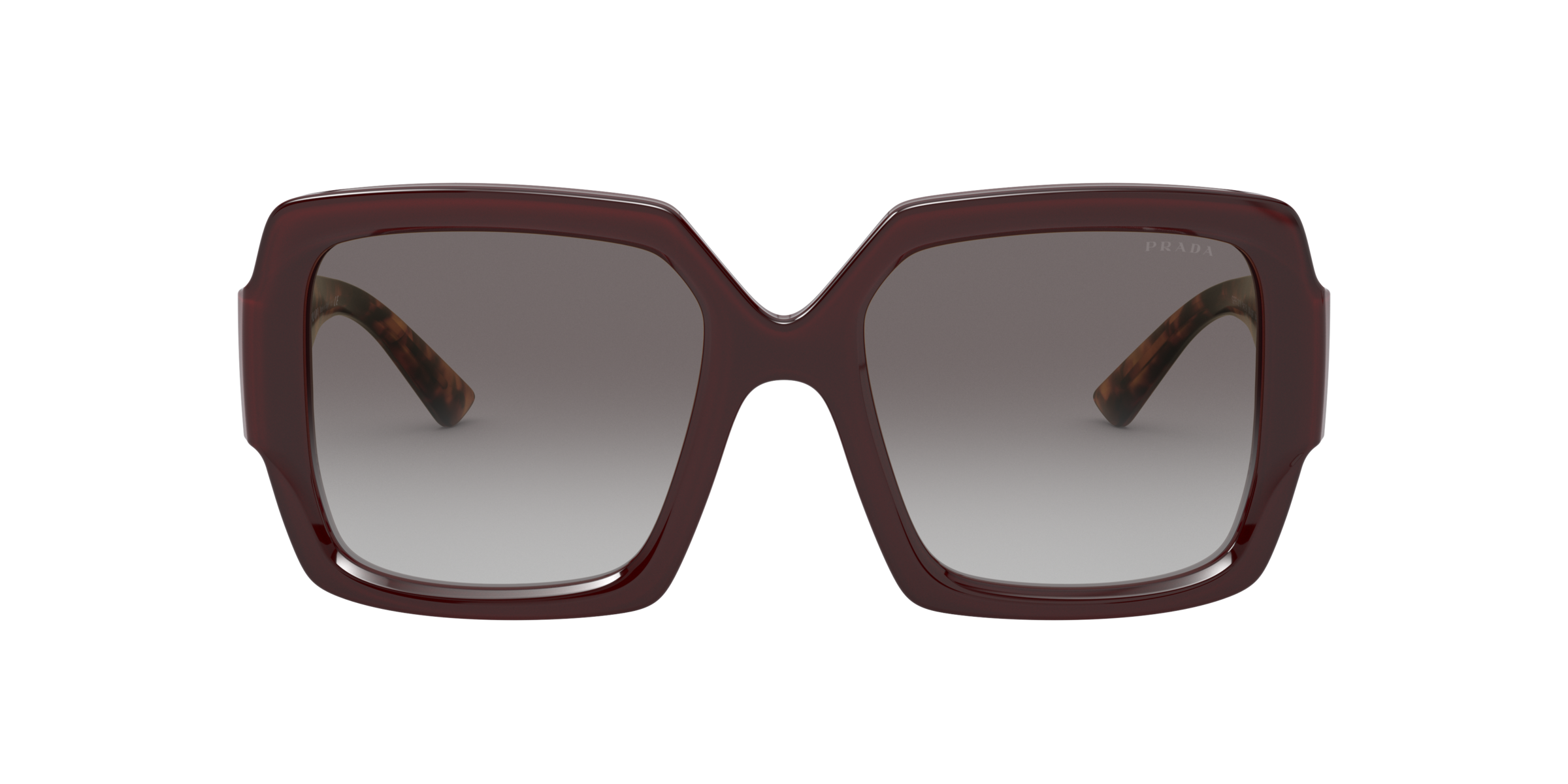 Prada PR 21XS Bordeaux UAN0A7 front view