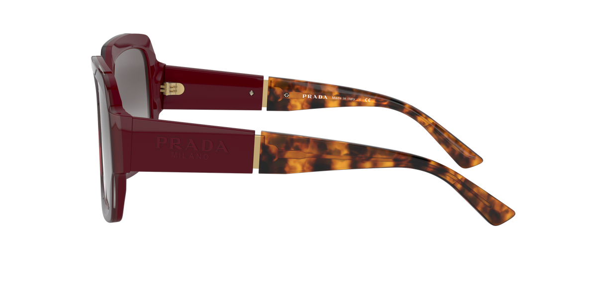 Prada PR 21XS Bordeaux UAN0A7 side view