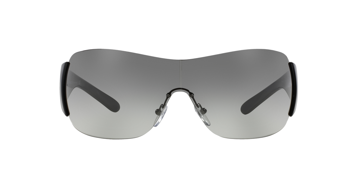 Prada PR 22MS Black 1AB3M1 three-quarter view
