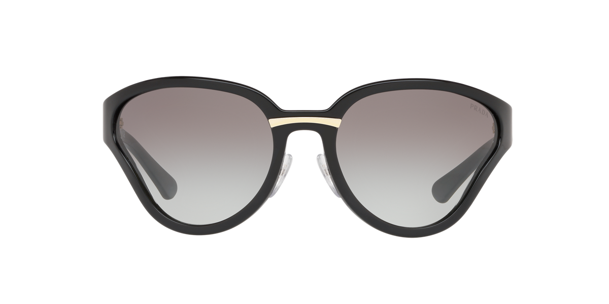 Prada PR 22VS Black 1AB0A7 three-quarter view