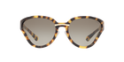 Prada PR 22VS Medium Havana 7S04M1 three-quarter view