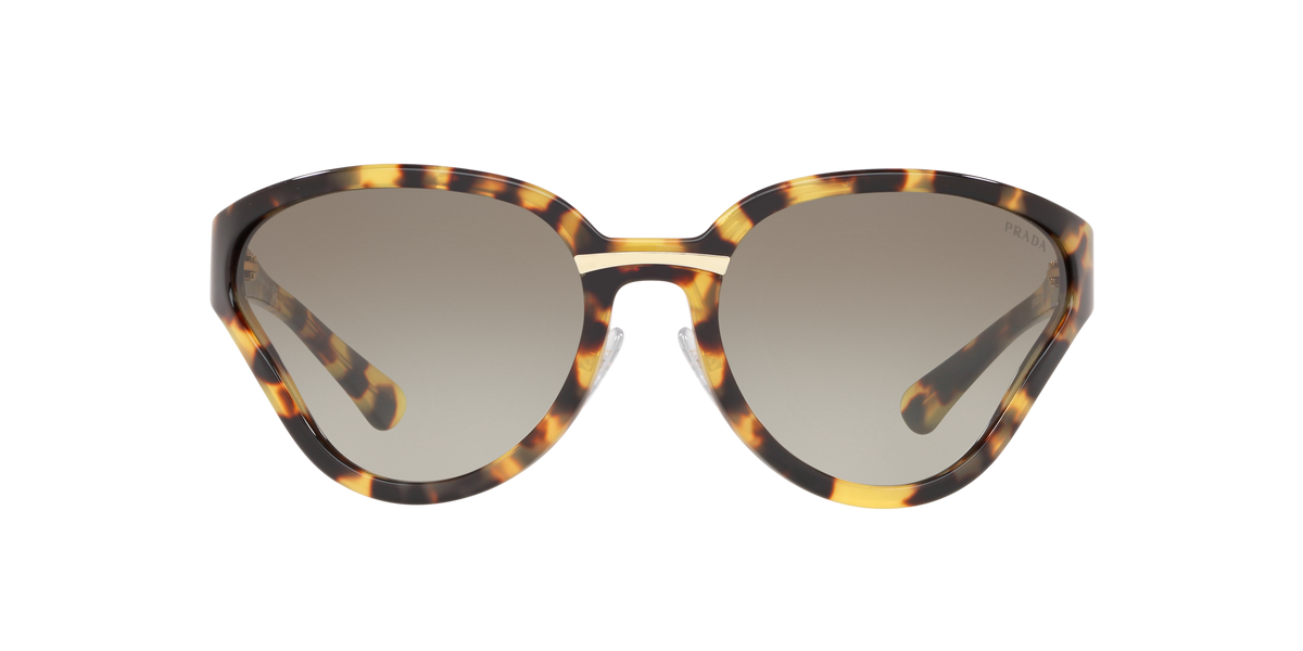 Prada PR 22VS Medium Havana 7S04M1 three-quarter view