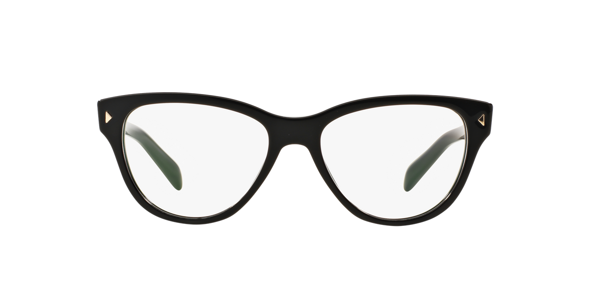 Prada PR 23SV Black 1AB1O1 three-quarter view