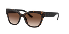 Prada PR 23XS Havana 2AU6S1 three-quarter view