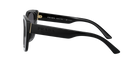 Prada PR 24XS 1AB5Z1 Black, side view showing the temple