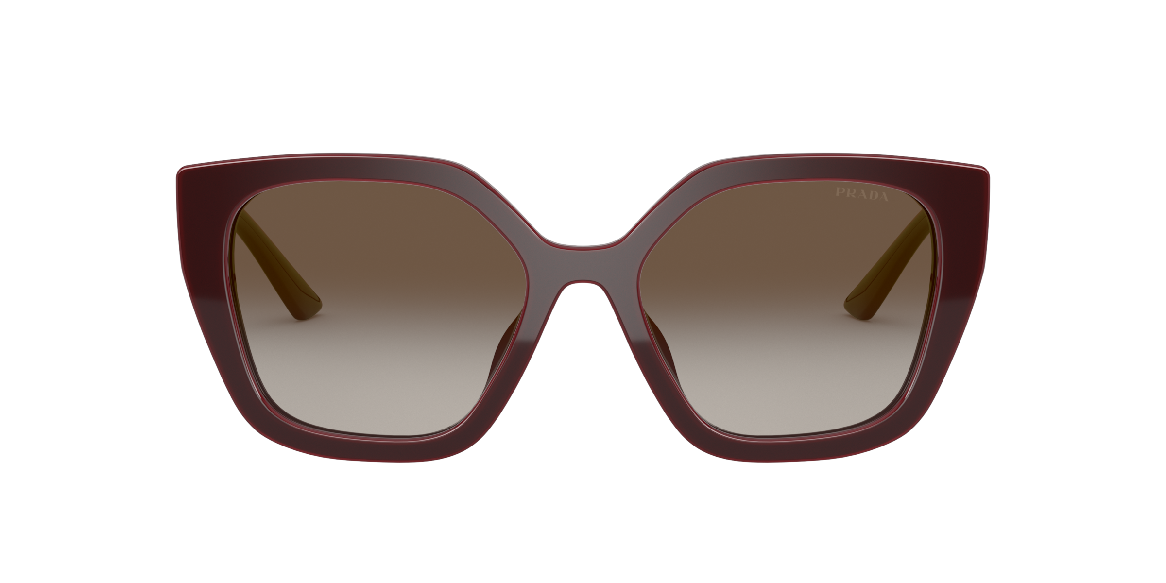 Prada PR 24XS UAN0A7 Bordeaux, front view