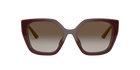 Prada PR 24XS UAN0A7 Bordeaux, front view
