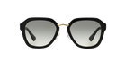 Prada PR 25RS Black 1AB0A7 three-quarter view