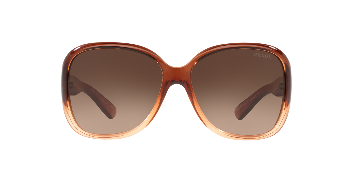 Prada PR 27MS Brown Gradient GO56S1 three-quarter view