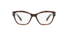 Prada PR 27SV Havana 2AU1O1 three-quarter view