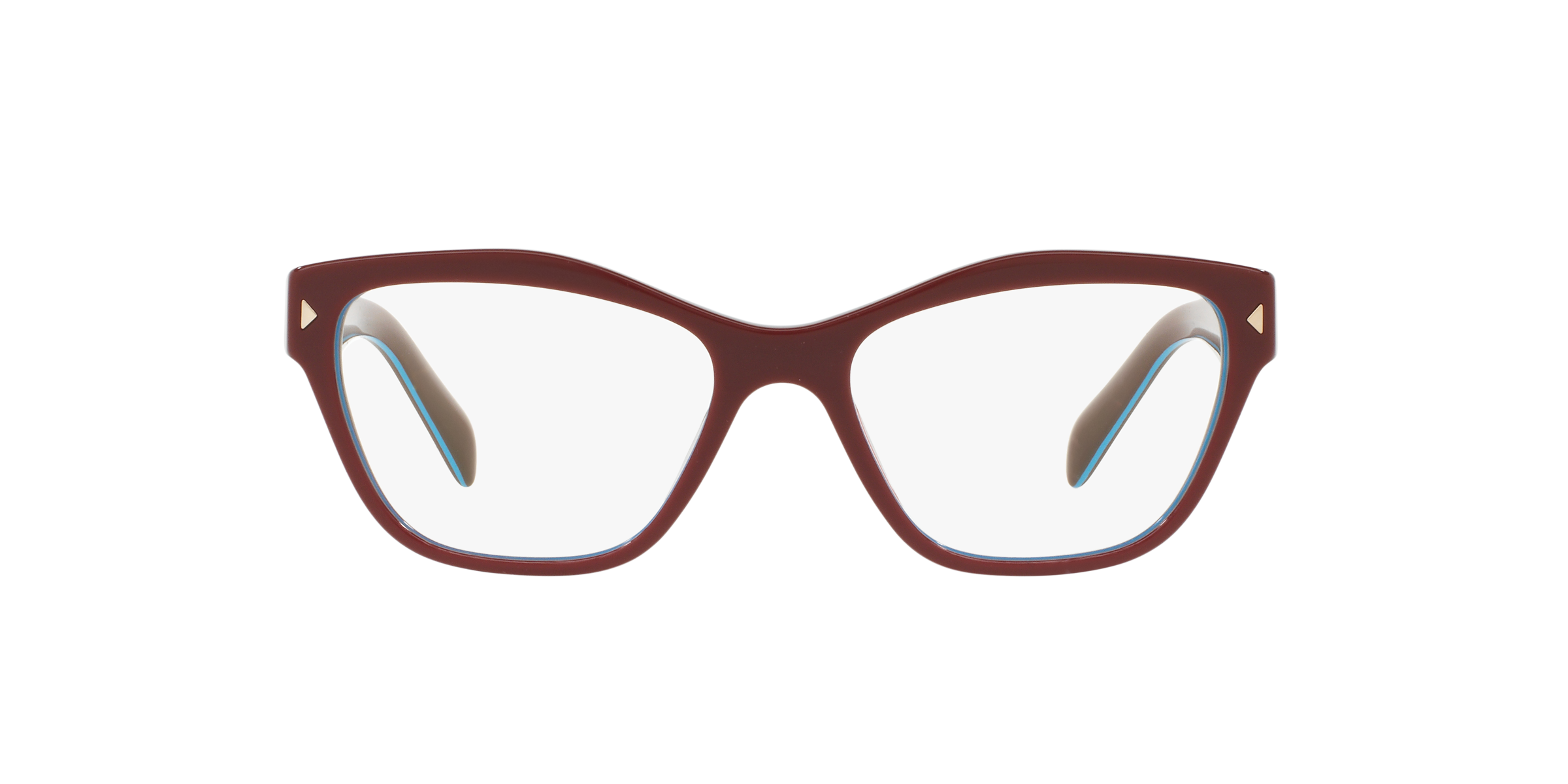Prada PR 27SV Amaranth/Azure/Amaranth UF91O1 three-quarter view