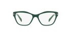 Prada PR 27SV Green/Ivory/Green UR11O1 three-quarter view