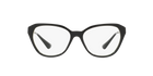Prada PR 28SV Black 1AB1O1 three-quarter view