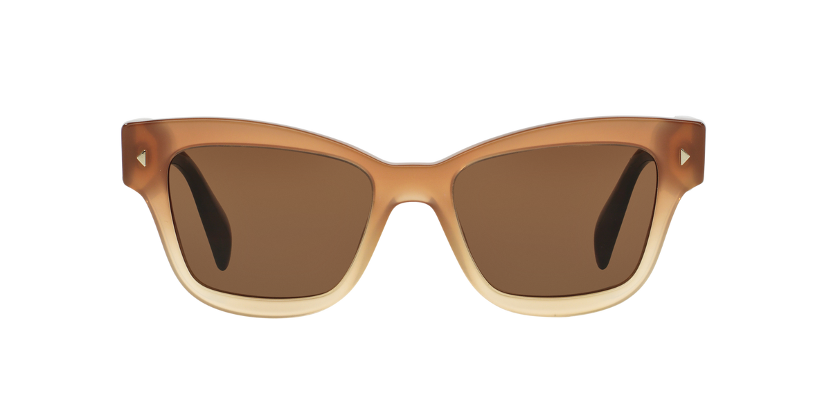 Prada PR 29RS Brown Gradient UBI8C1 three-quarter view