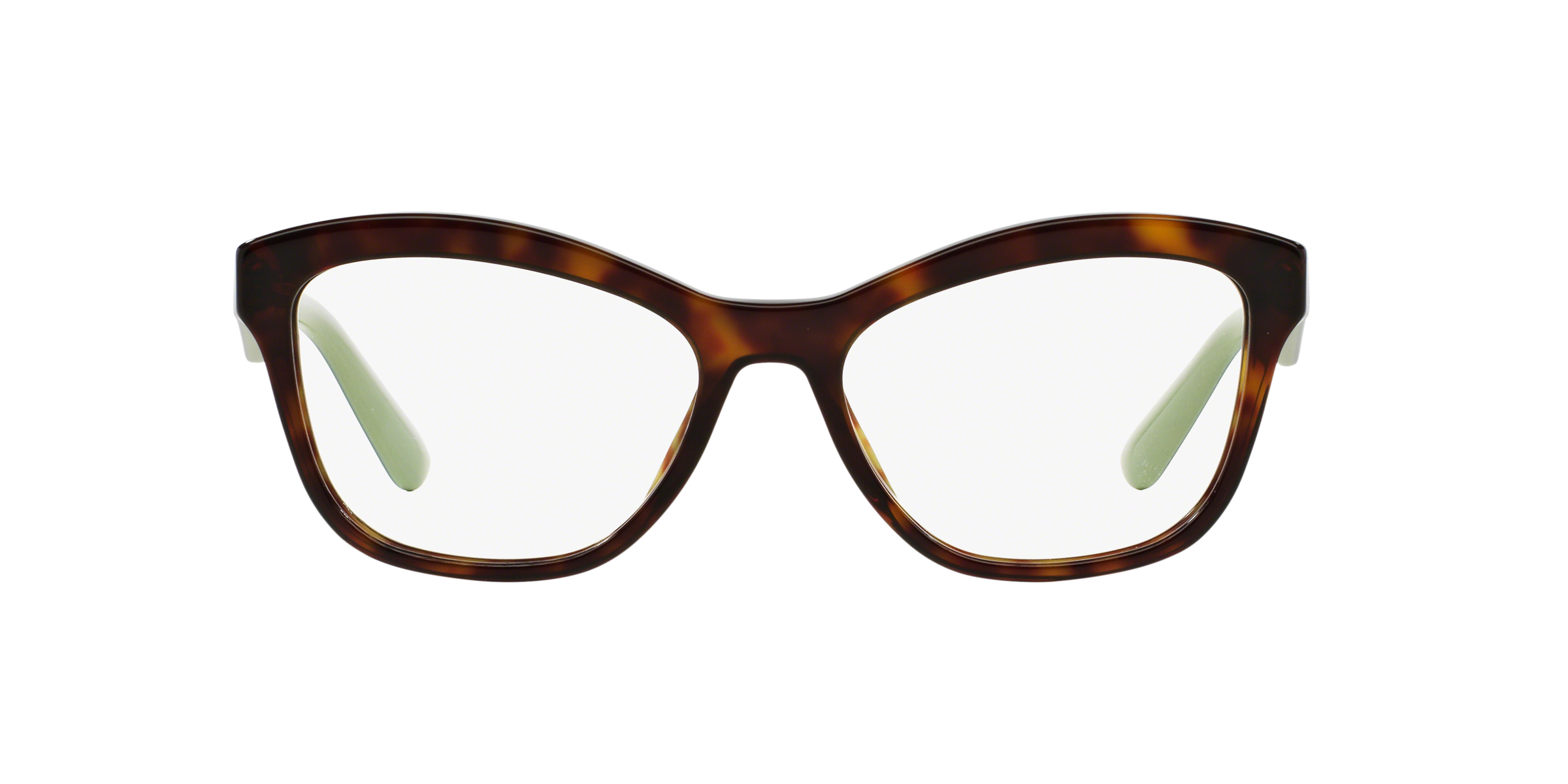 Prada PR 29RV Havana 2AU1O1 three-quarter view