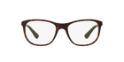 Prada PR 29SV Matte Havana HAQ1O1 three-quarter view