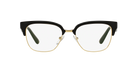 Prada PR 30RV Black 1AB1O1 three-quarter view