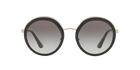 Prada PR 50TS Black 1AB0A7 three-quarter view