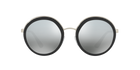 Prada PR 50TS Black 1AB6N2 three-quarter view