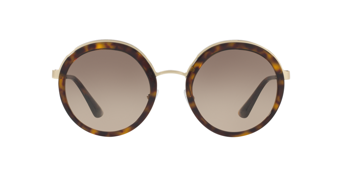 Prada PR 50TS Tortoise 2AU3D0 three-quarter view