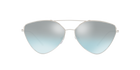 Prada PR 51US Silver 1BC096 three-quarter view