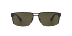 Prada PR 52RS Matte Black 1BO4J1 three-quarter view