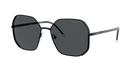 Prada PR 52WS Black 1AB5Z1 three-quarter view