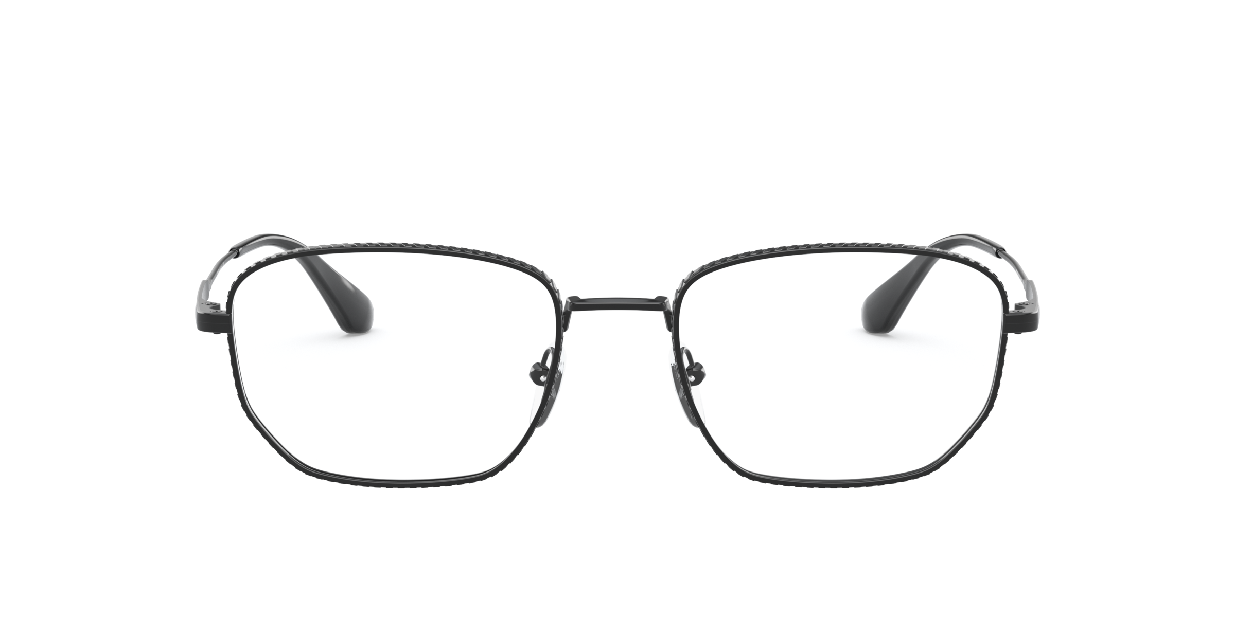 Prada PR 52WV Black 1AB1O1 three-quarter view