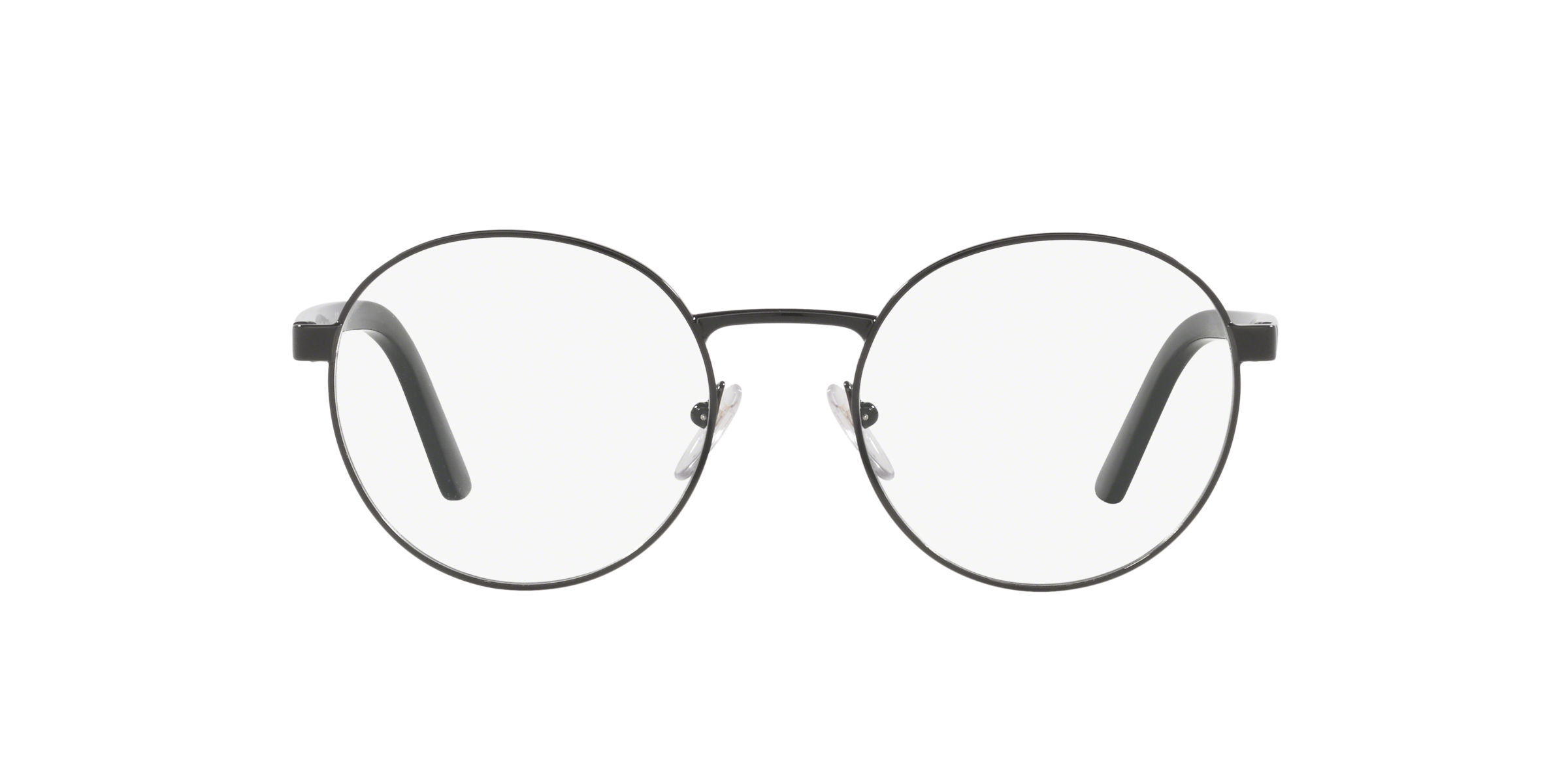 Prada PR 52XV Black 1AB1O1 three-quarter view