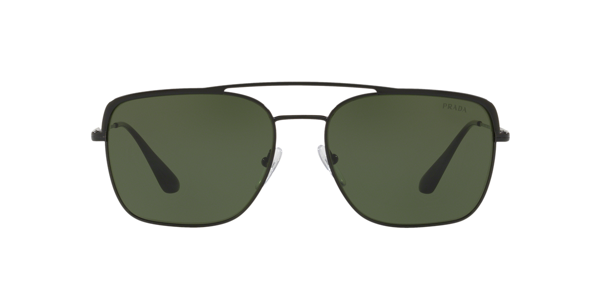 Prada PR 53VS Black 1AB1I0 three-quarter view
