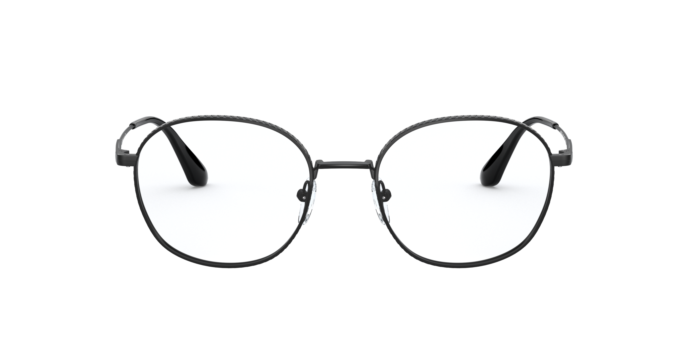 Prada PR 53WV Black 1AB1O1 three-quarter view