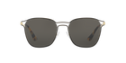 Prada PR 54TS Black/Pale Gold 1AB5S0 three-quarter view