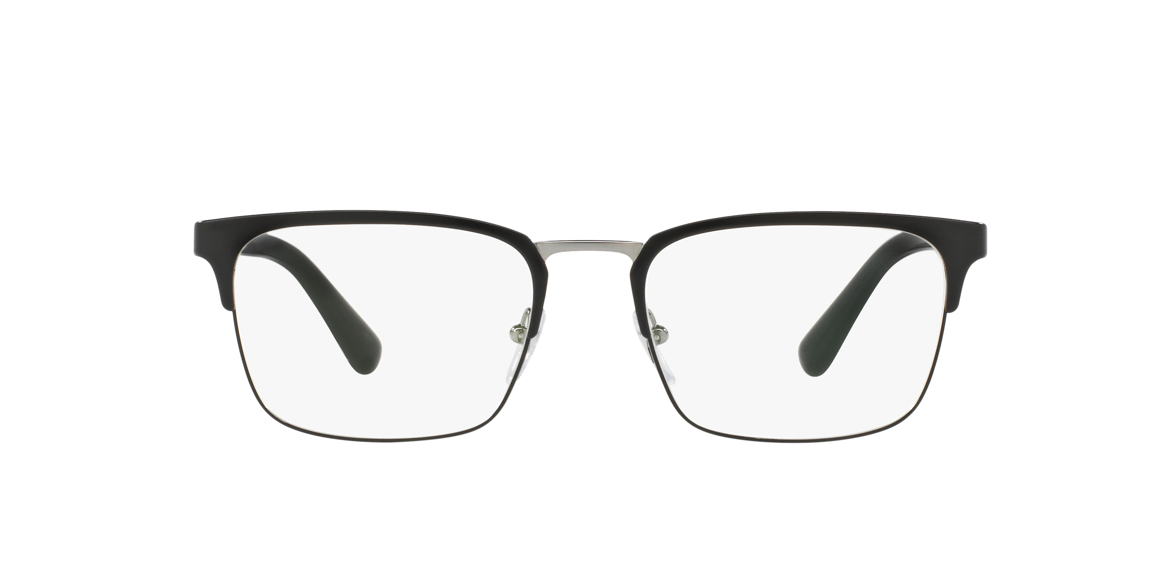 Prada PR 54TV Black 1BO1O1 three-quarter view