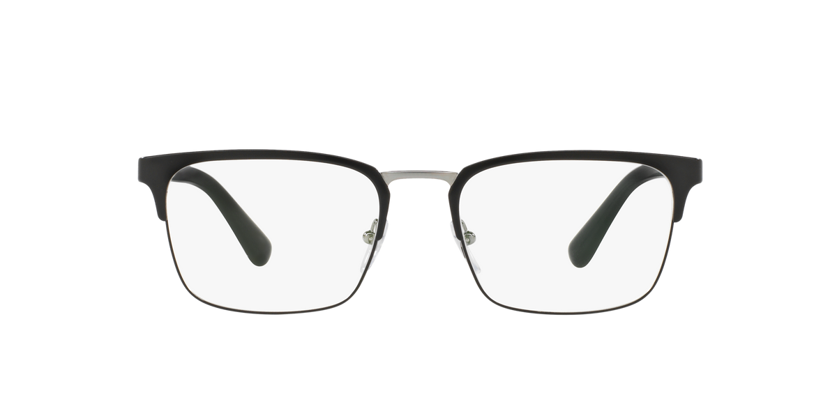 Prada PR 54TV Black 1BO1O1 three-quarter view