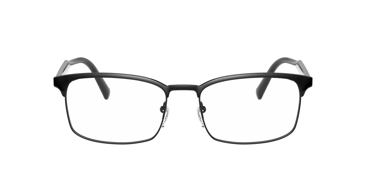 Prada PR 54WV Black 1AB1O1 three-quarter view