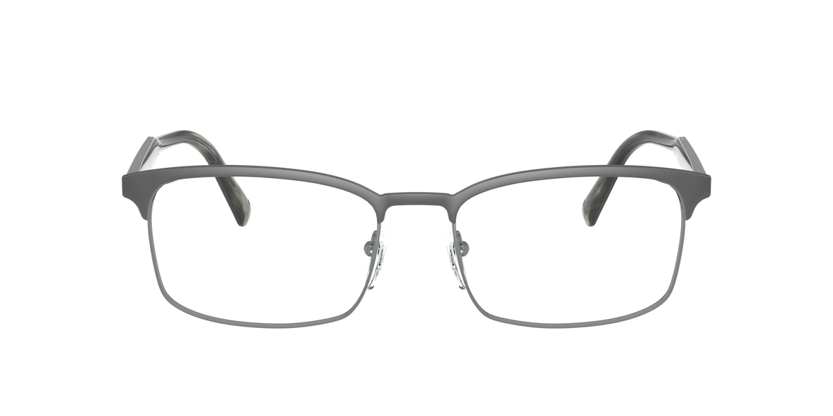 Prada PR 54WV Gunmetal 7CQ1O1 three-quarter view