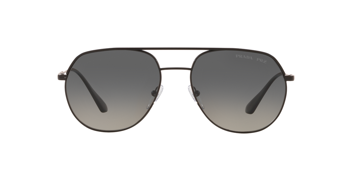 Prada PR 55US Matte Black 1BO5W1 front view