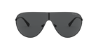 Prada PR 55XS Black 1AB5S0 three-quarter view