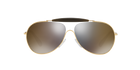 Prada PR 56SS Gold 5AK4L0 three-quarter view