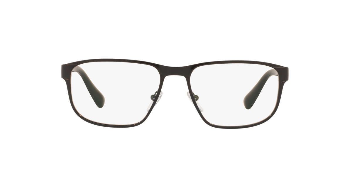 Prada PR 56SV Black 7AX1O1 three-quarter view