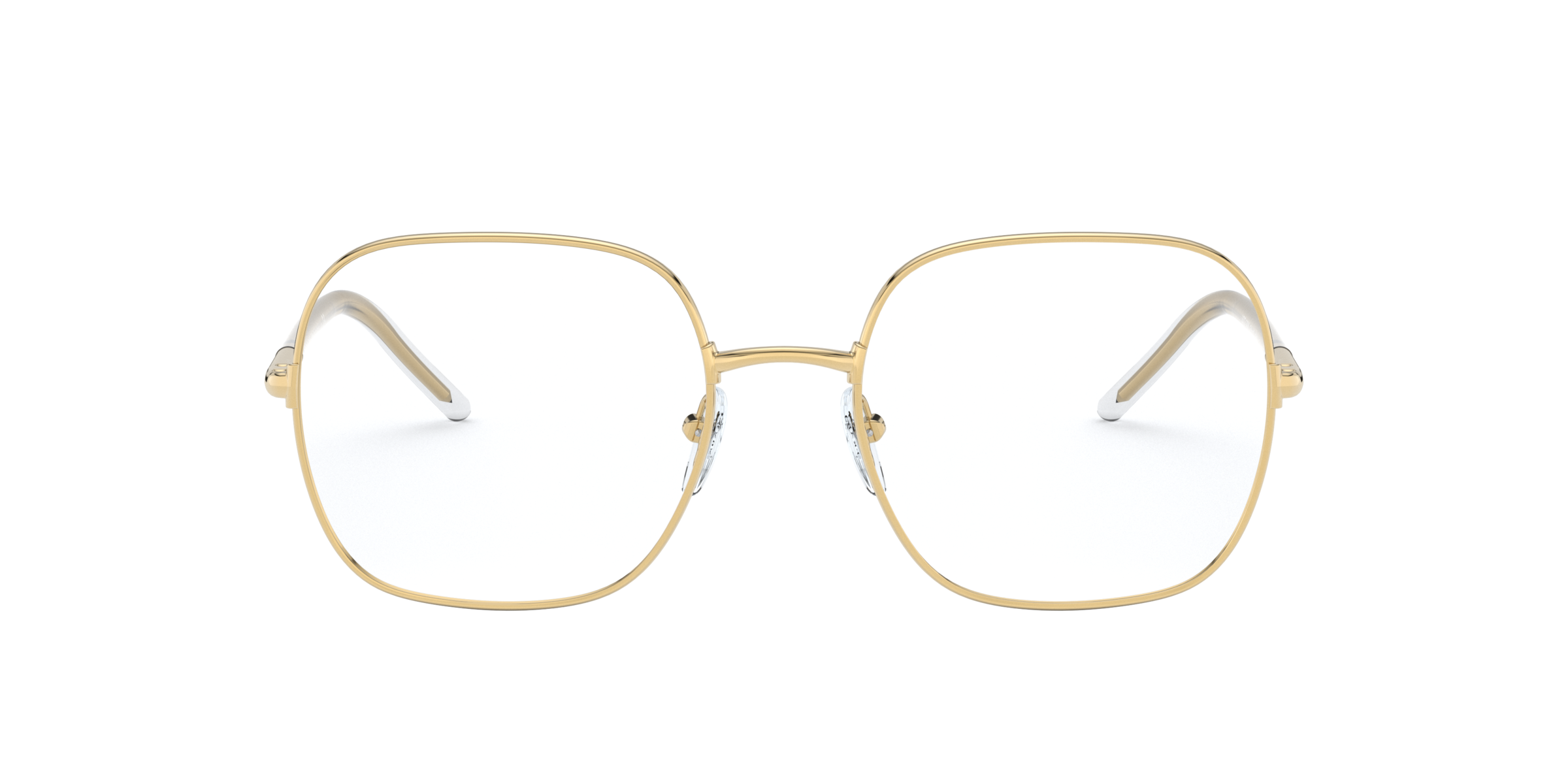 Prada PR 56WV Gold 5AK1O1 three-quarter view