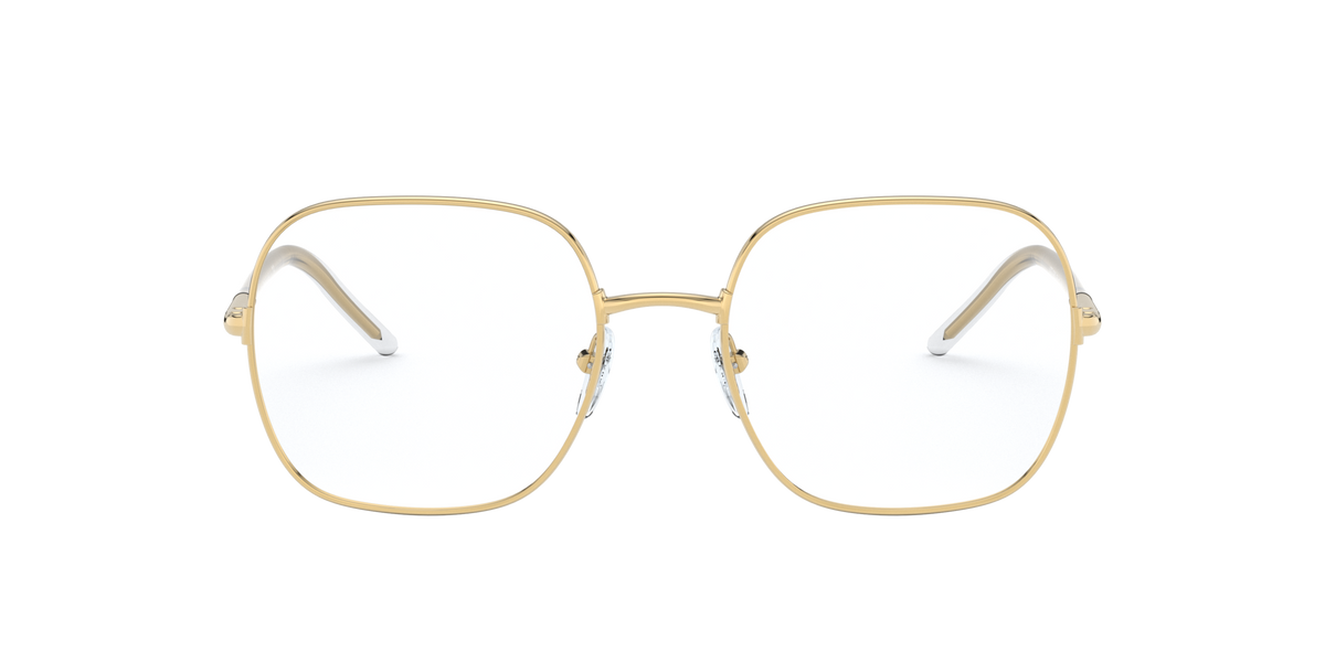 Prada PR 56WV Gold 5AK1O1 three-quarter view