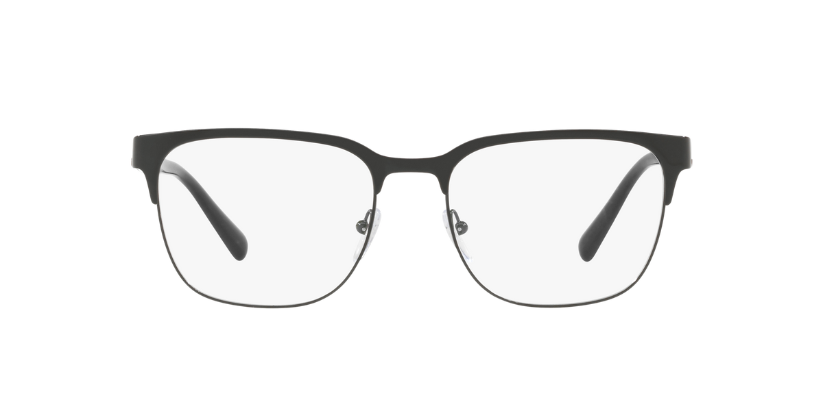 Prada PR 57UV Black 1AB1O1 three-quarter view