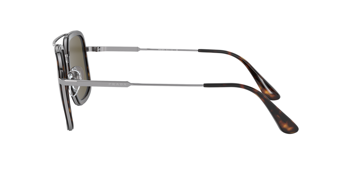 Prada PR 57XS Havana/Gunmetal 01A8C1 side view