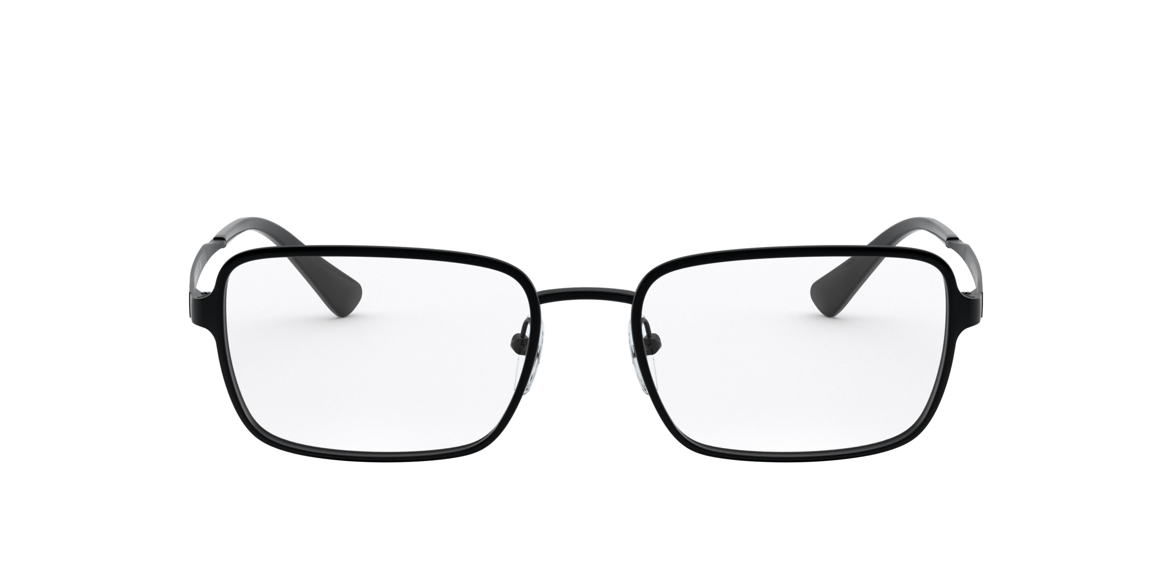 Prada PR 57XV Black 1AB1O1 three-quarter view