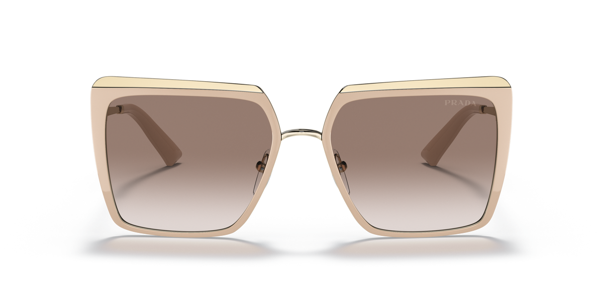Prada PR 58WS Powder/Pale Gold 03R1L0 front view