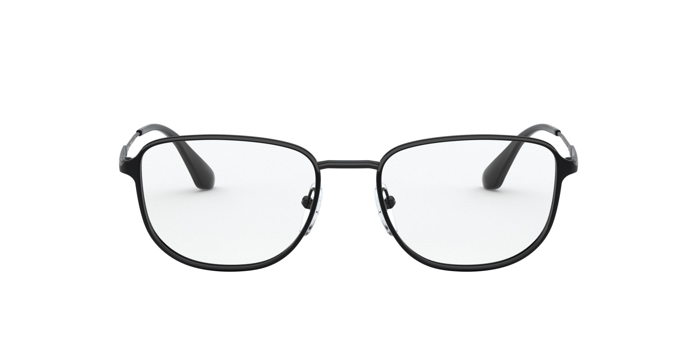 Prada PR 58XV Black 1AB1O1 three-quarter view