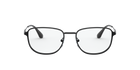 Prada PR 58XV Black 1AB1O1 three-quarter view