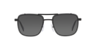 Prada PR 59US Black 1AB5S0 three-quarter view